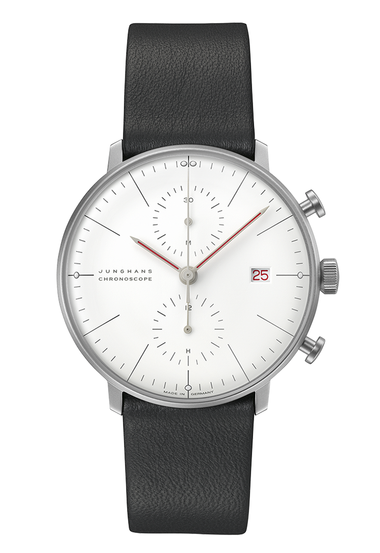 JUNGHANS max bill Chronoscope Bauhaus 27/4303.02