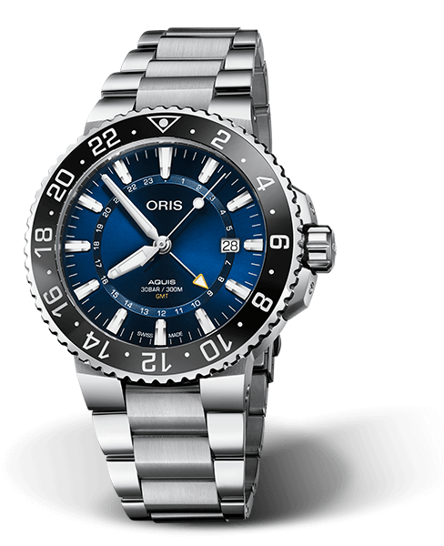 ORIS Aquis GMT Date 01 798 7754 4135-07 8 24 05PEB