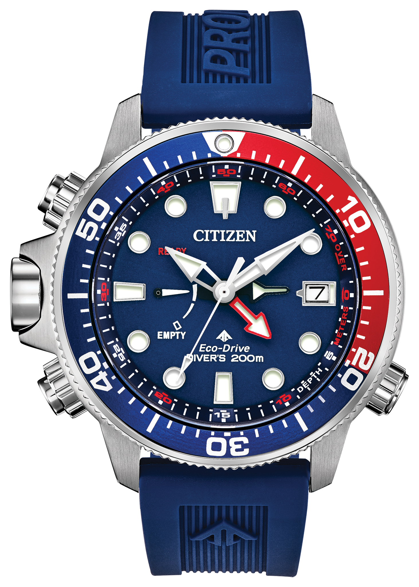 CITIZEN Eco-Drive Promaster Aqualand 200M Depth Meter BN2038-01L